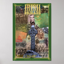 Irisches Brigaden-Plakat