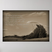 Irisches Gebet, segnend Poster
