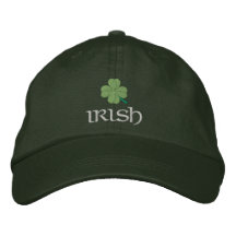 Irisches Kleeblatt St Patrick Bestickte Mützen