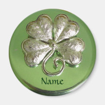 Irisches Namensmagnet-Geschenk St. Patricks! Kühlschrankmagnet