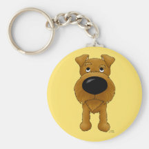 Irisches Terrier Keychain Schlüsselanhänger