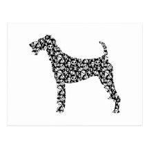 Irisches Terrier Postkarte
