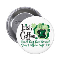 Irishcoffee Anstecknadelbutton