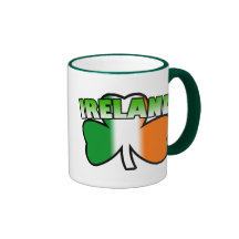 Irland-Kleeblatt-Becher Haferl