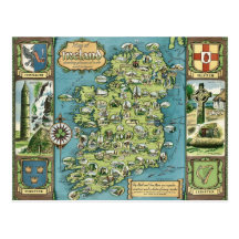 Irland-Postkarte