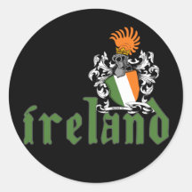Irland-Schild-Aufkleber