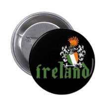 Irland-Schild-Knopf Button