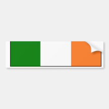 Irlandnamensflagge Auto Aufkleber