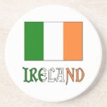 Irlandnamensflagge Getränke Untersetzer