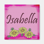 Isabella-Gänseblümchen-Magnet Kühlschrankmagnete