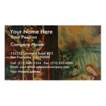Isenheim Altarpiece früher der HauptAltarpiece O Visitenkartenvorlage
