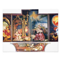 Isenheim ehemaliger Altar-Altar im Antonine Isenhe Personalisierte Ankündigungskarten