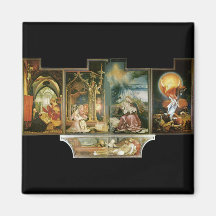 Isenheimer Altar, Mathis Gothart Grünewald Kühlschrankmagnete