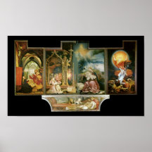 Isenheimer Altar, Mathis Gothart Grünewald Plakatdruck