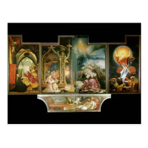 Isenheimer Altar, Mathis Gothart Grünewald Postkarte