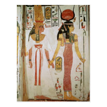 Isis und Nefertari Postkarte