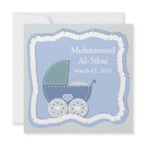 Islamische Aqiqah Babyeinladung bismillah Moslems