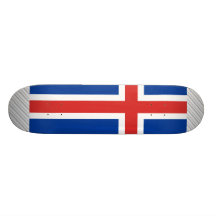 Island-Flagge Individuelle Skatedecks