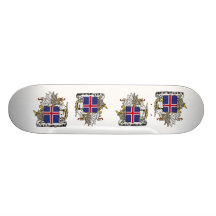 Island, Island Bedruckte Skateboarddecks