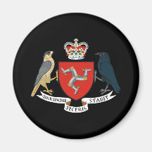 Isle of Man-Wappen Magnete