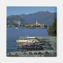 Isola Pescatori, See Maggiore, Italien Kühlschrankmagnete