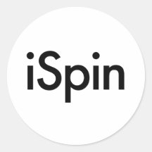 iSpin DJ-Radfahrer Sticker
