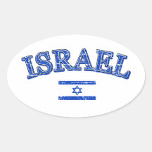 Israel-Fußballentwurf Aufkleber