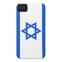Israelischer Flagge iPhone 4 Fall iPhone 4 Case-Mate Hüllen