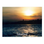 Istanbul-Sonnenuntergang-Postkarte