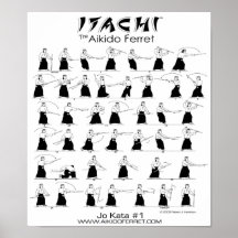 Itachi Jo Kata #1 Plakat