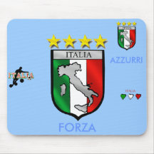 Italien 4 Sternweltmeister-Fußballgeschenke Mousepad