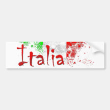 Italien Autoaufkleber