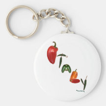 Italien-Chili-Paprikaschoten Schlüsselband