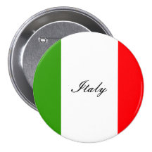 Italien-Flagge Anstecknadelbuttons