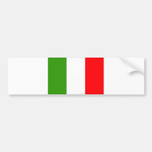 Italien-Flagge Autosticker