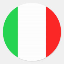 Italien-Flagge - italienische Flagge Aufkleber