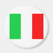 Italien-Flagge - italienische Flagge Kühlschrankmagnet