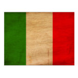Italien-Flagge Postkarten