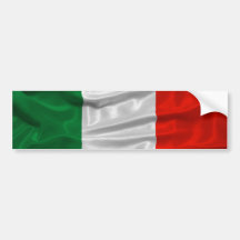 Italien-Flaggen-Autoaufkleber