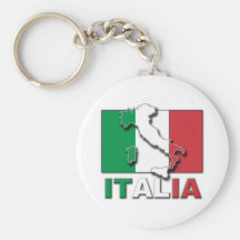Italien-Flaggen-Land Schlüsselband