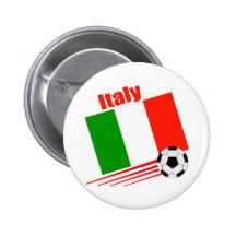 Italien-Fußball-Team Anstecknadelbuttons