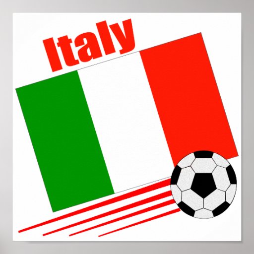 Italien-Fußball-Team Plakate