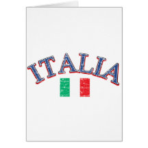 Italien-Fußballentwurf Karte