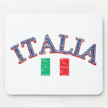 Italien-Fußballentwurf Mauspad