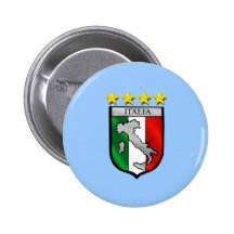 Italien-Fußballt-shirts und Italiener Calcio Gesch Anstecknadelbutton