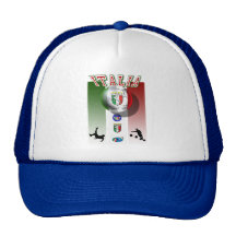 Italien-Plakatgrafik für calcio Liebhaber global Retrokappen