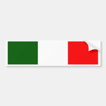 Italien-Qualitäts-Flagge Autosticker