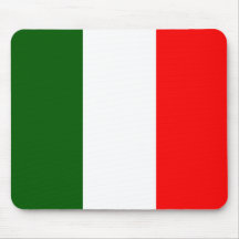 Italien-Qualitäts-Flagge Mousepad