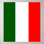 Italien-Qualitäts-Flagge Posterdrucke