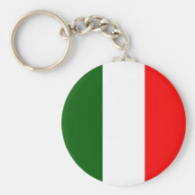 Italien-Qualitäts-Flagge Schlüsselanhänger